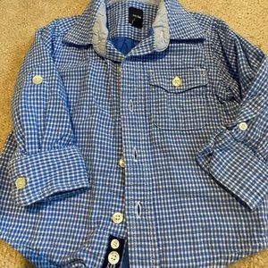 12-18 months baby gap boys shirt kinda heavy